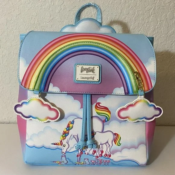 Loungefly Lisa Frank Unicorn Reflection Mini Backpack NWT​ lsfbk0002-1.jpg main image 4